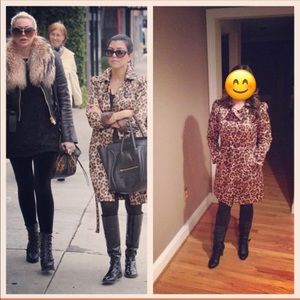 Authentic & Formerly owned by Kourtney Kardashian K-Dash Trench Coat